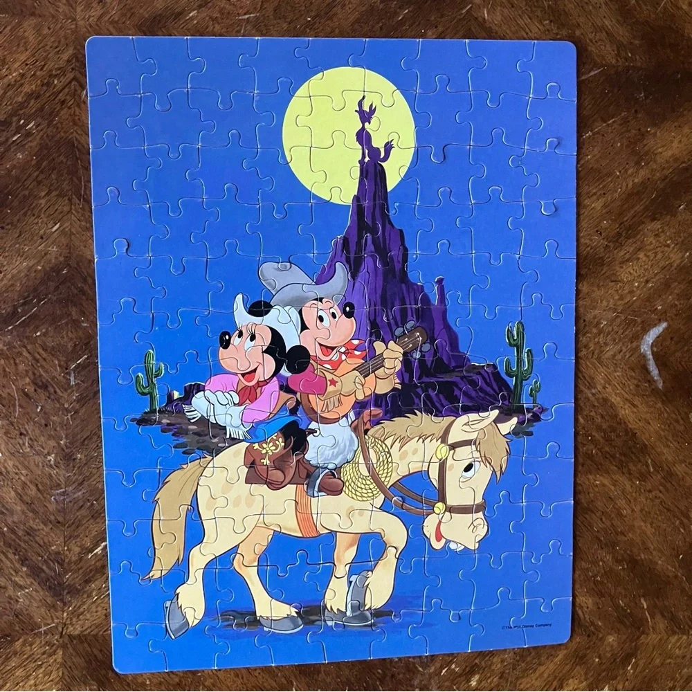 1986 Disney Mickey & Minnie‎ Mouse Puzzle Set